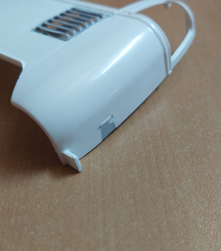 Spachteln am Rücklicht
