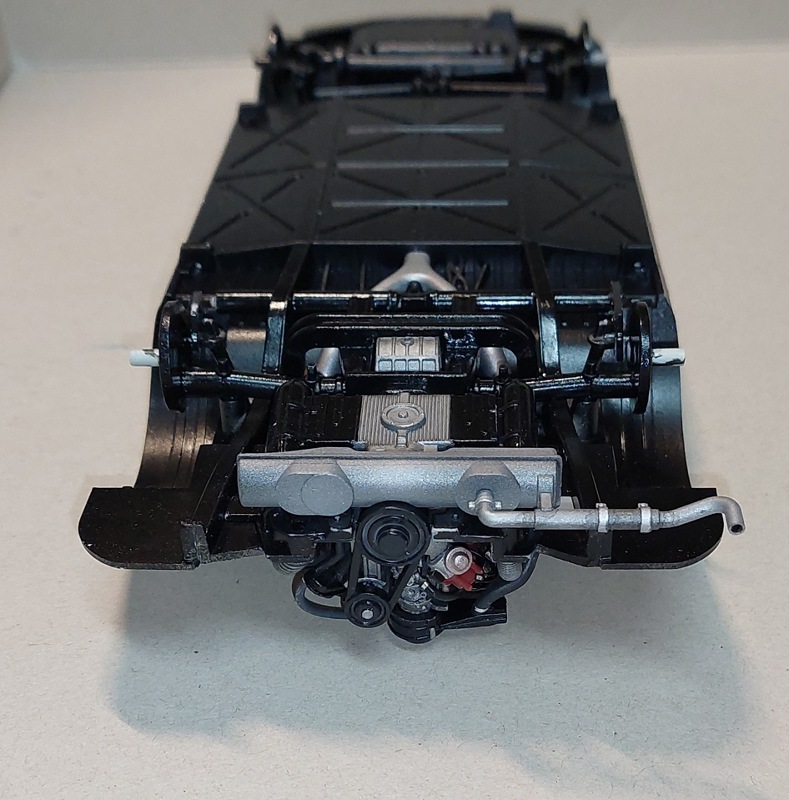 Mit Motor von hinten