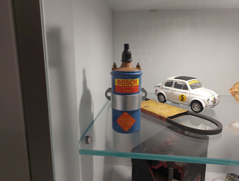 Blaue 12V Zündspule