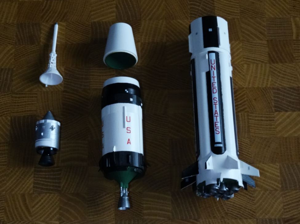 Die Zwischenstufe ist hier noch mit der ersten Stufe verbunden