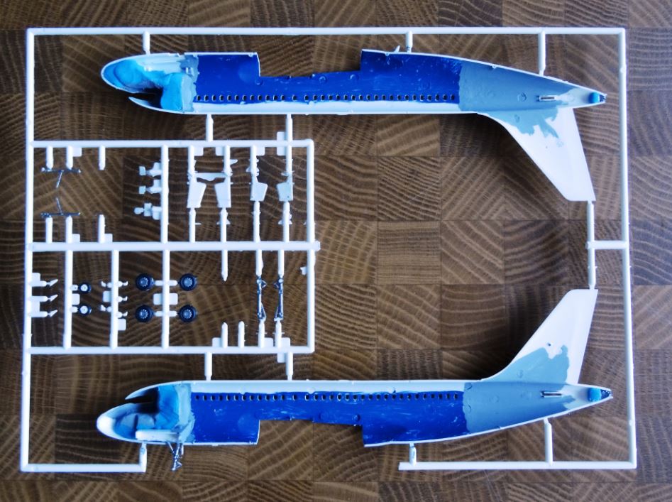 Die Laufflächen der Räder werden erst zur Montage bearbeitet.