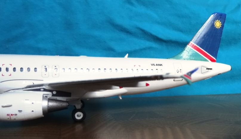 Leider hat der Autofocus den Winglet verfehlt