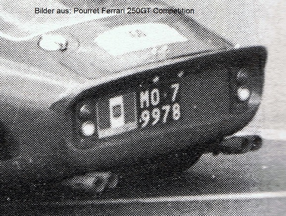 Aufgesetzte Rückleuchten