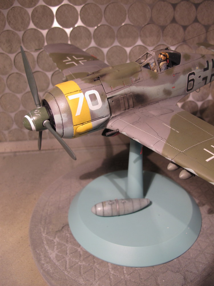 Flieger mit Tank