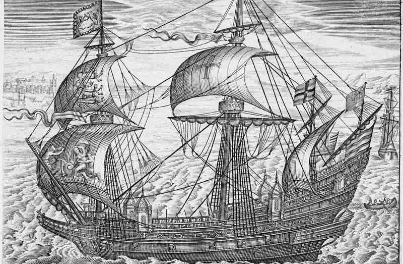 Ark Royal' (1587) by Claes Jansz Visscher