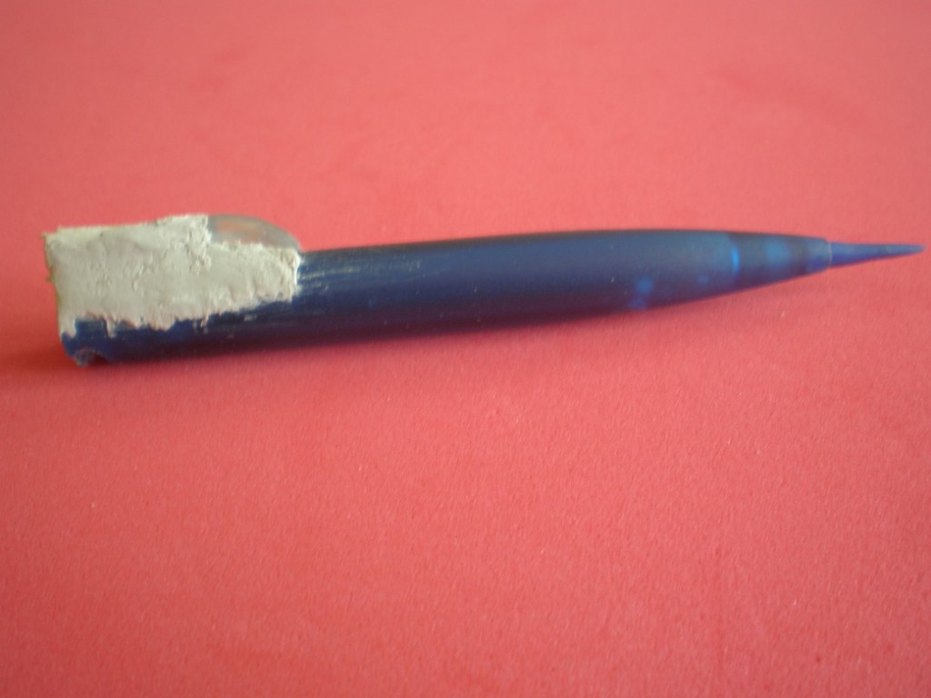 Fahr-Triebwerksröhre mit Cockpitaufbau Rohzustand