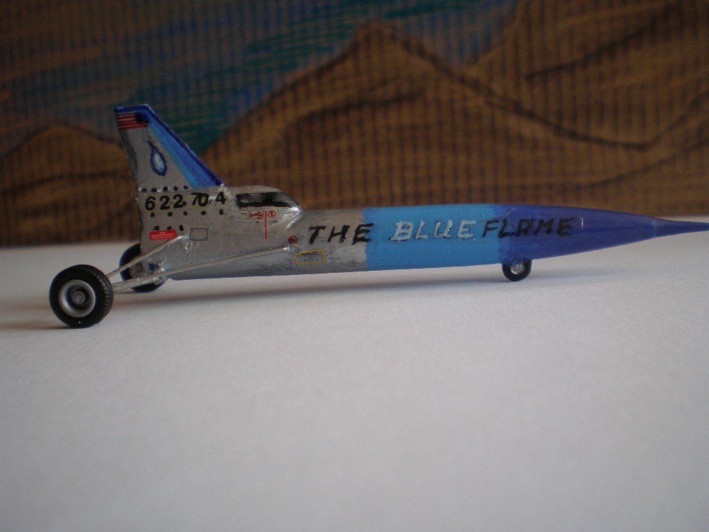 -Blue Flame- auf Salzsee