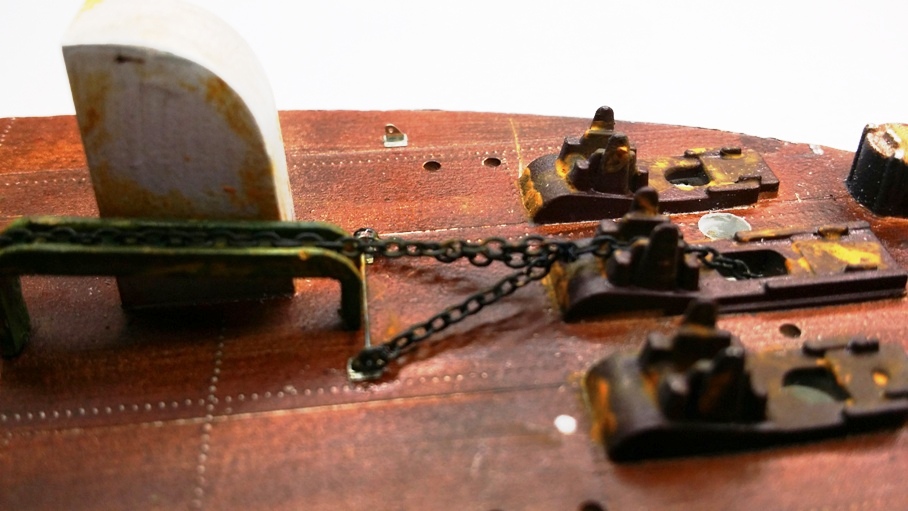 Ankerkette mit Kettenstoppern