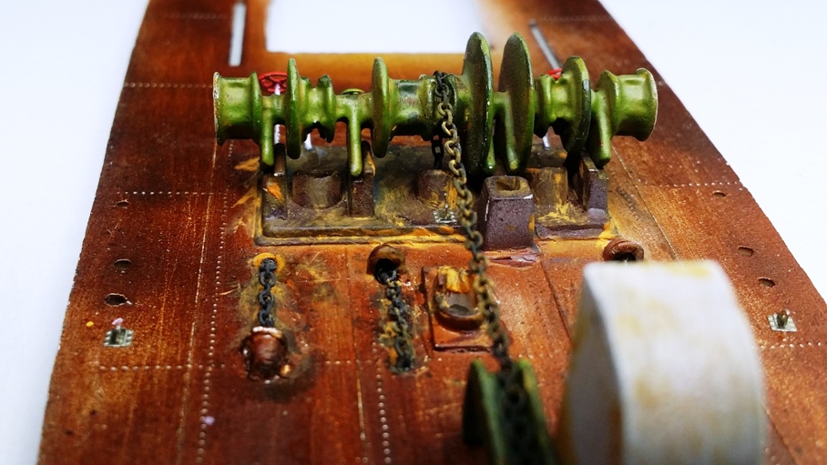 Die überarbeitete Ankerwinde