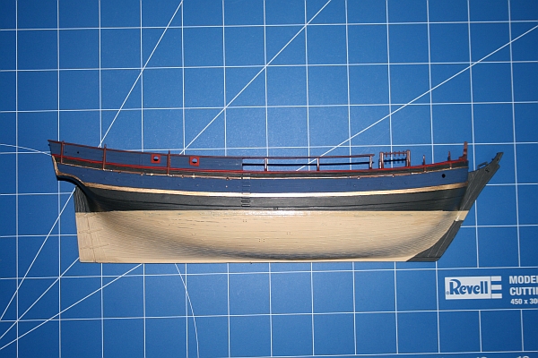 Eine gerade Wasserlinie (freu)