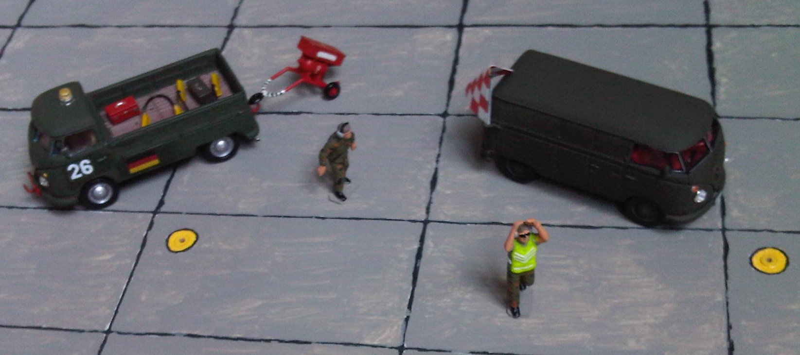 Fahrzeuge für die "Flight"