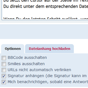 Reiter "Dateianhang hochladen"