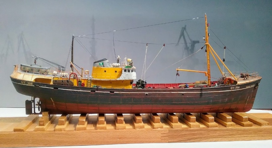 "Ross Tiger" Steuerbordseite