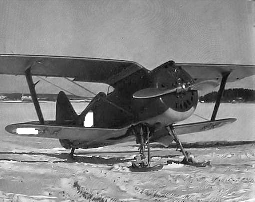 2. Beuteflugzeug der finnischen Luftwaffe mit Skiren