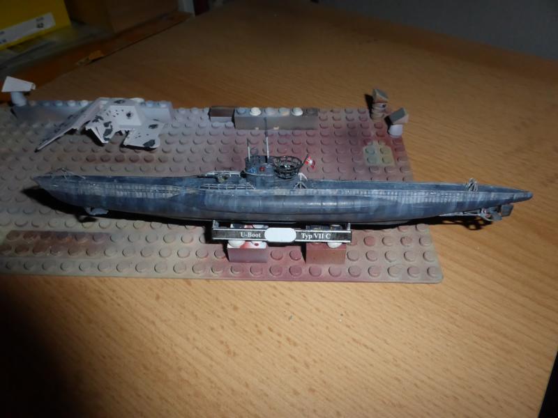 mit Ölfarben verwitterung aufgetragen