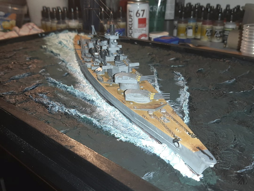 Von Steuerbord voraus