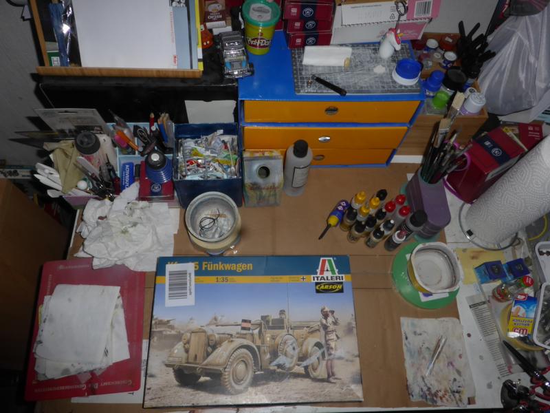 Mein Modellbau-Tisch