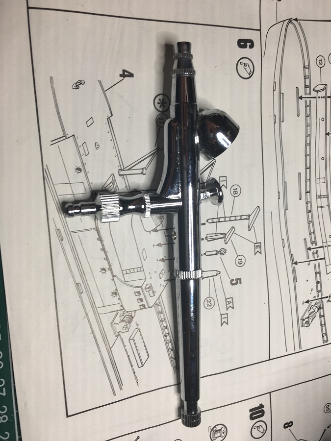 Meine Pistole - mit 0,2 mm Düse