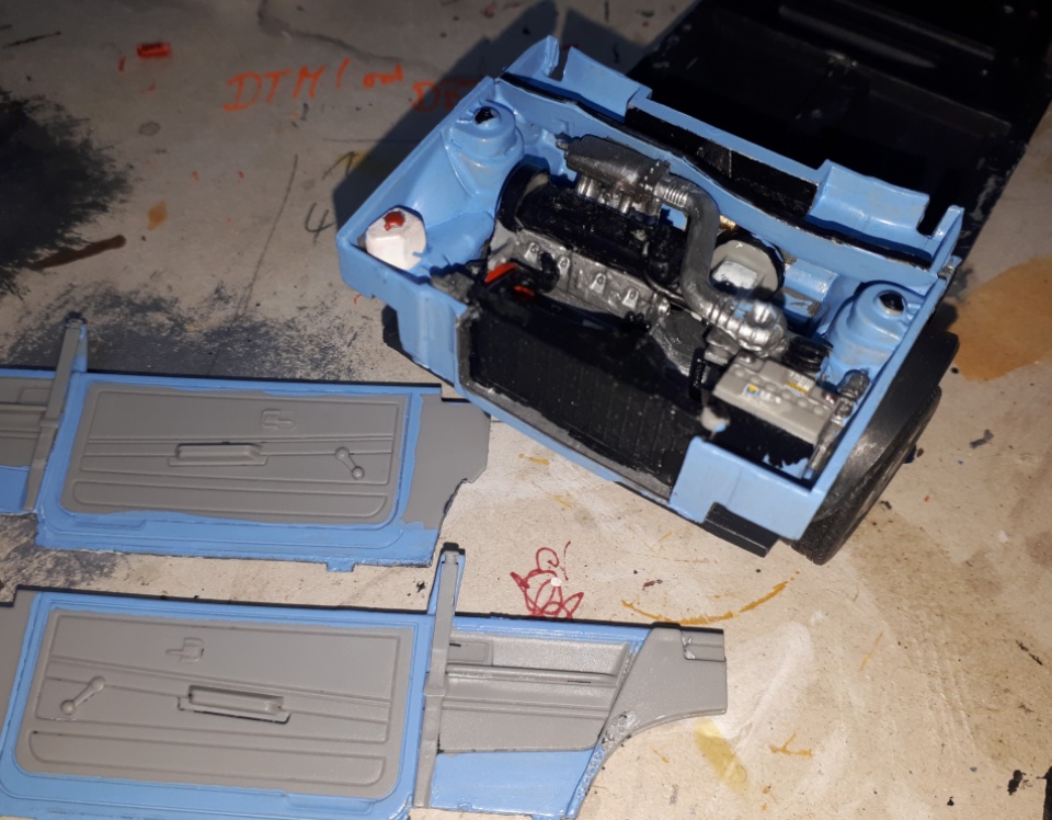 Motorraum Zwischenstand