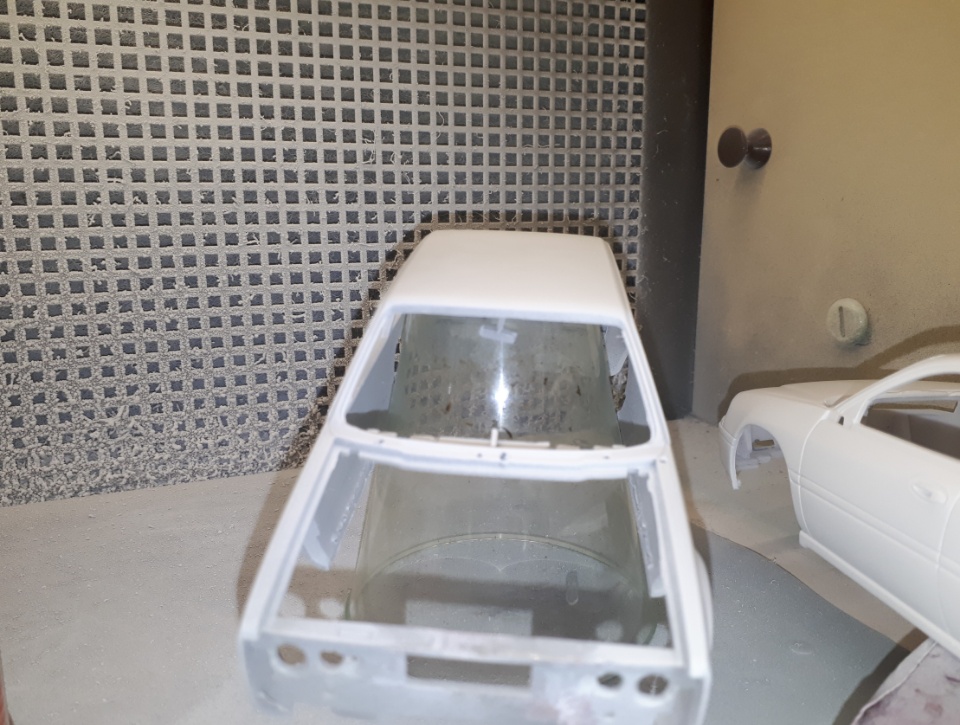 Nach der Grundierung