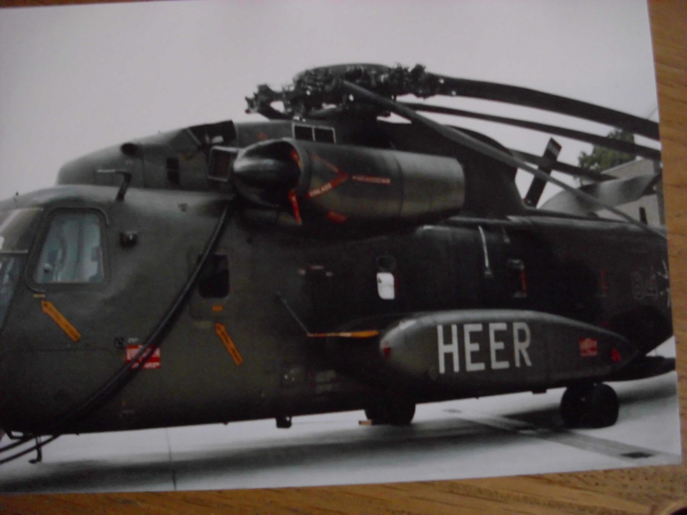 Ch 53 Rheine Bentlage ohne Rotorblatt Halter
