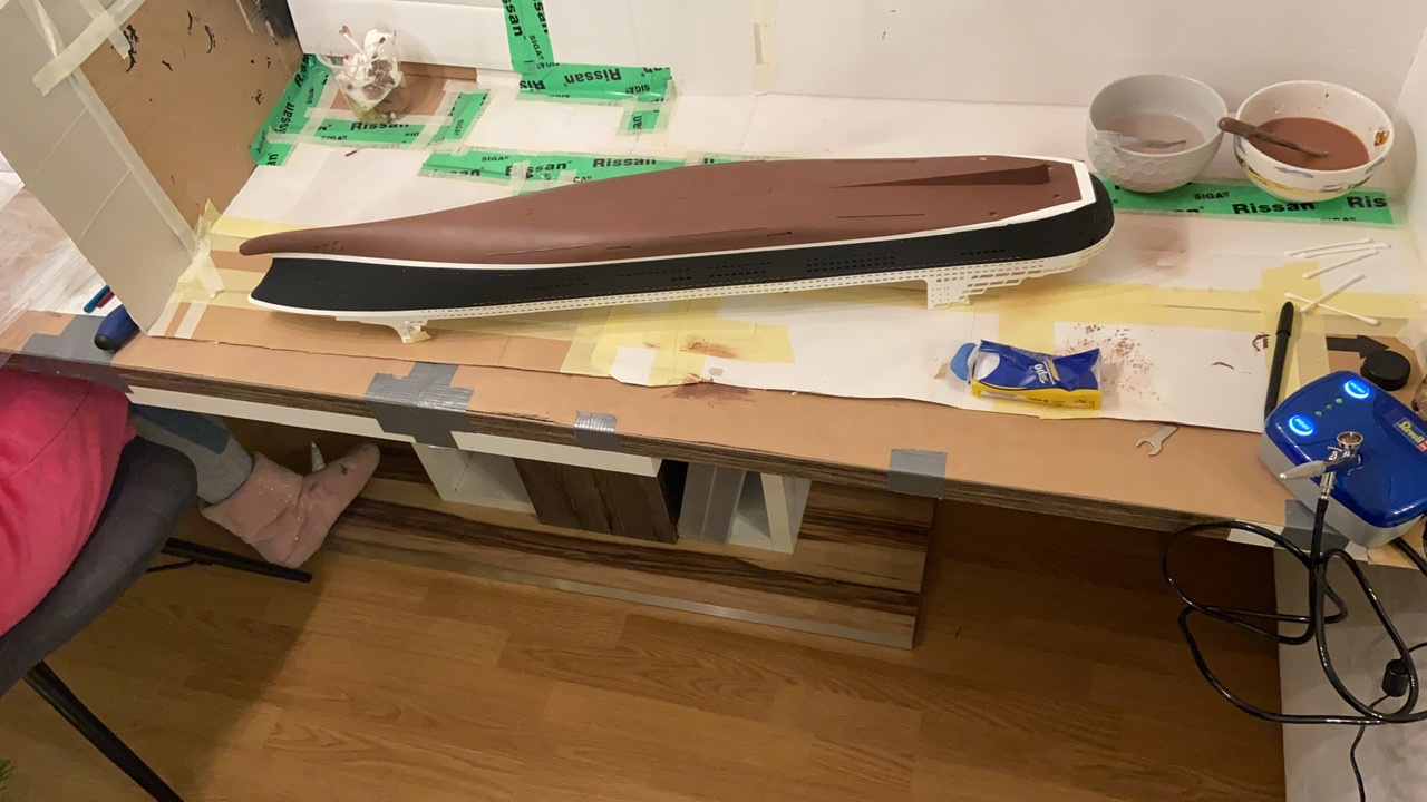 In meinem selbstgebauten Bastellbunker