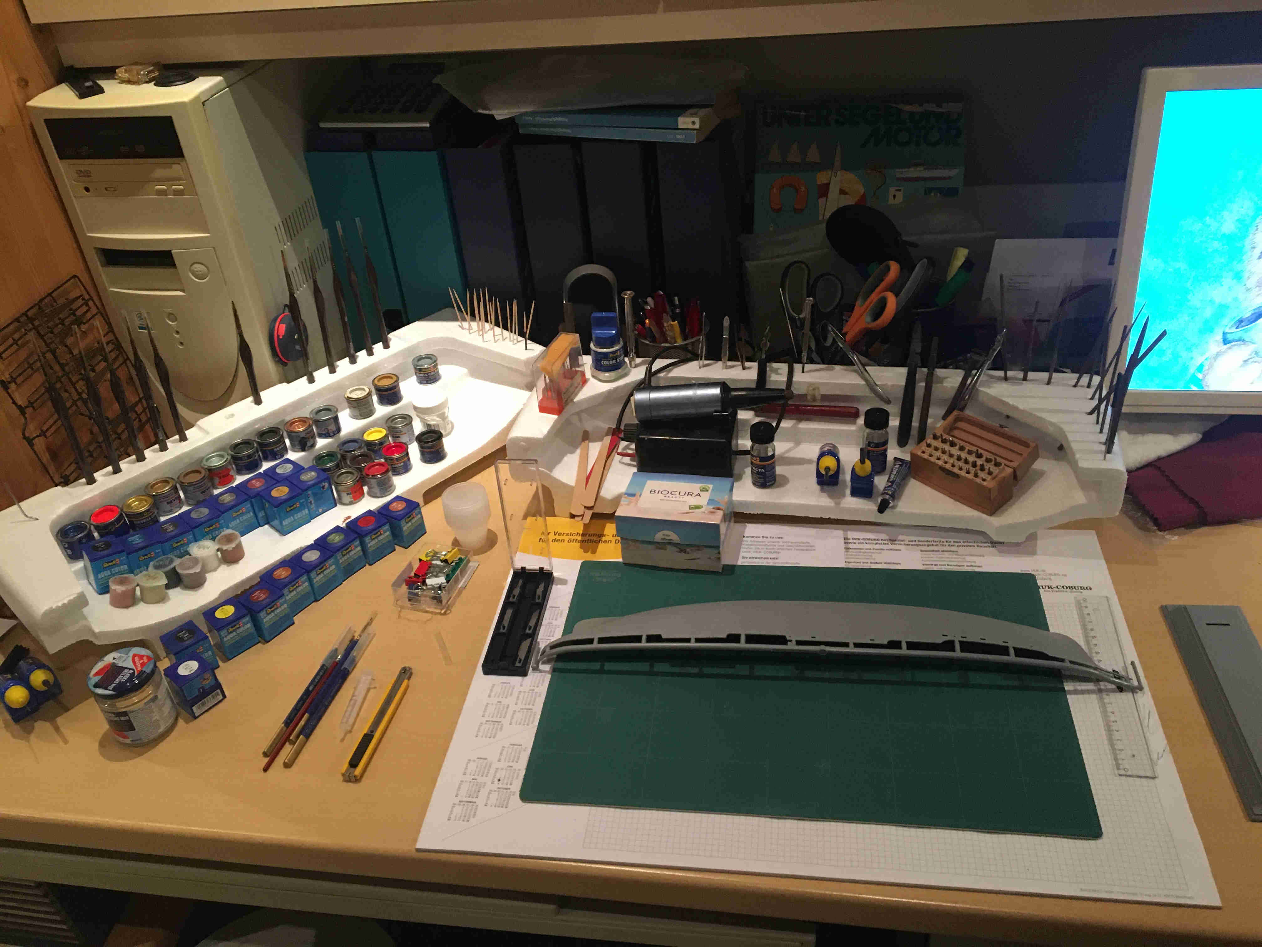 Werkzeug Lager und Logistik Zentrum.