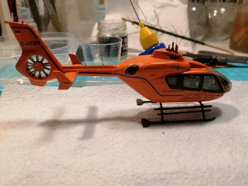 Christoph 35 kurz vor Fertigstellung.