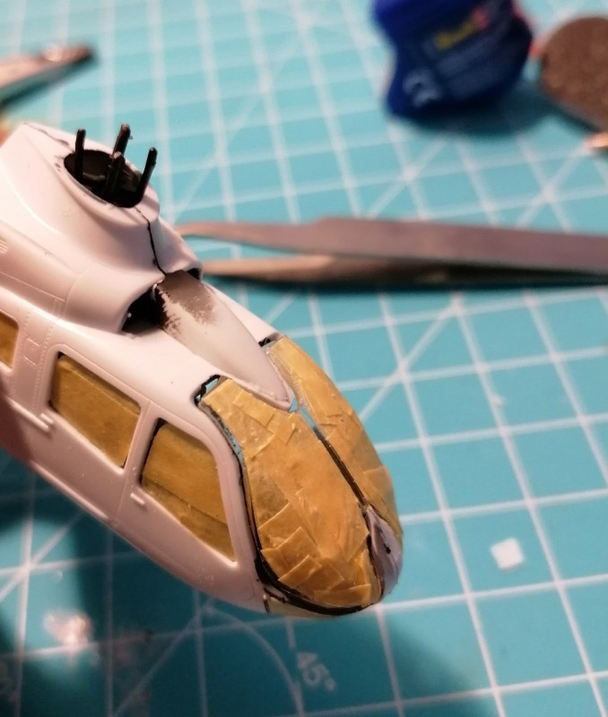 Die Spaltmaße in der Nahaufnahme.