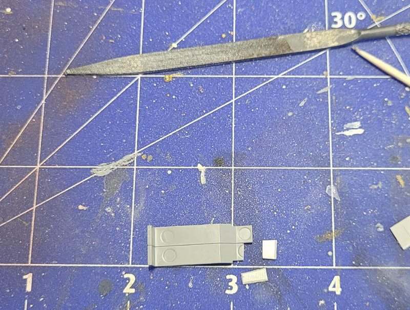 Ein Teil zur Stabilisierung und das spätere Ersatzteil