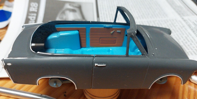 Karo fast fertig zum Lackieren