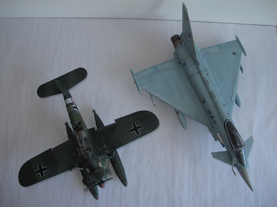 Und auch nur wenig kleiner als ein Eurofighter