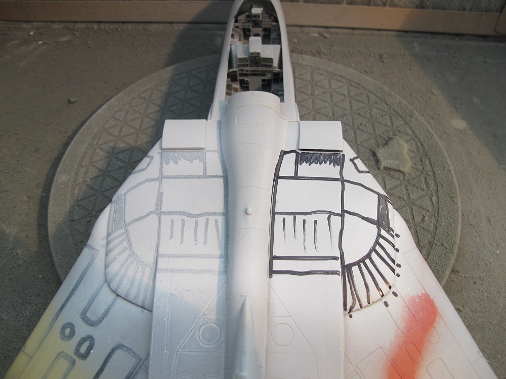 Nach der Grundierung