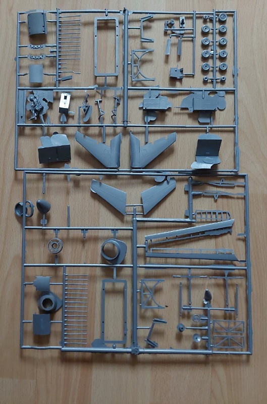 Beutelinhalt 2 entfaltet