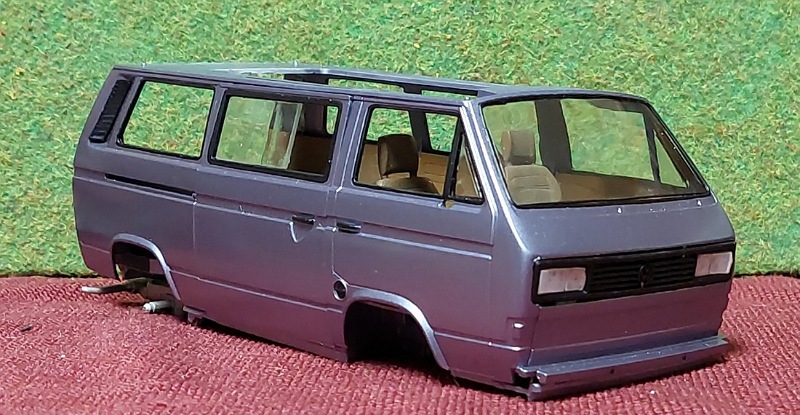 Decal-Scheinwerfer Versuch