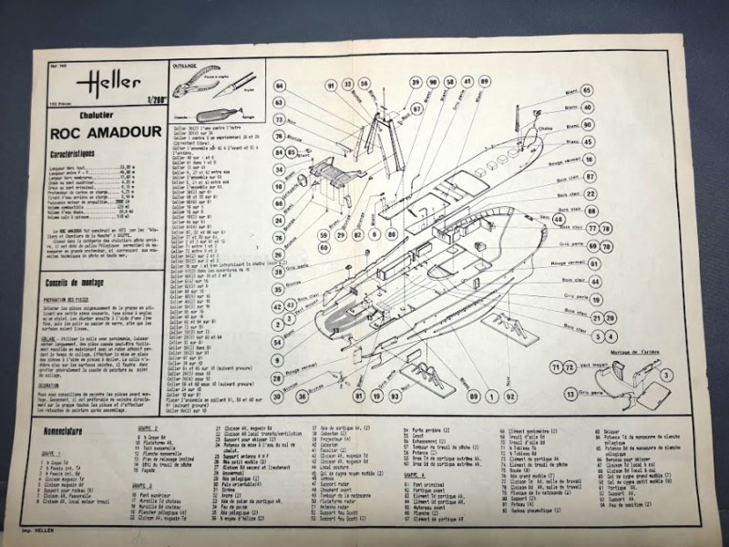 Bauanleitung? Eher eine Explosionszeichnung