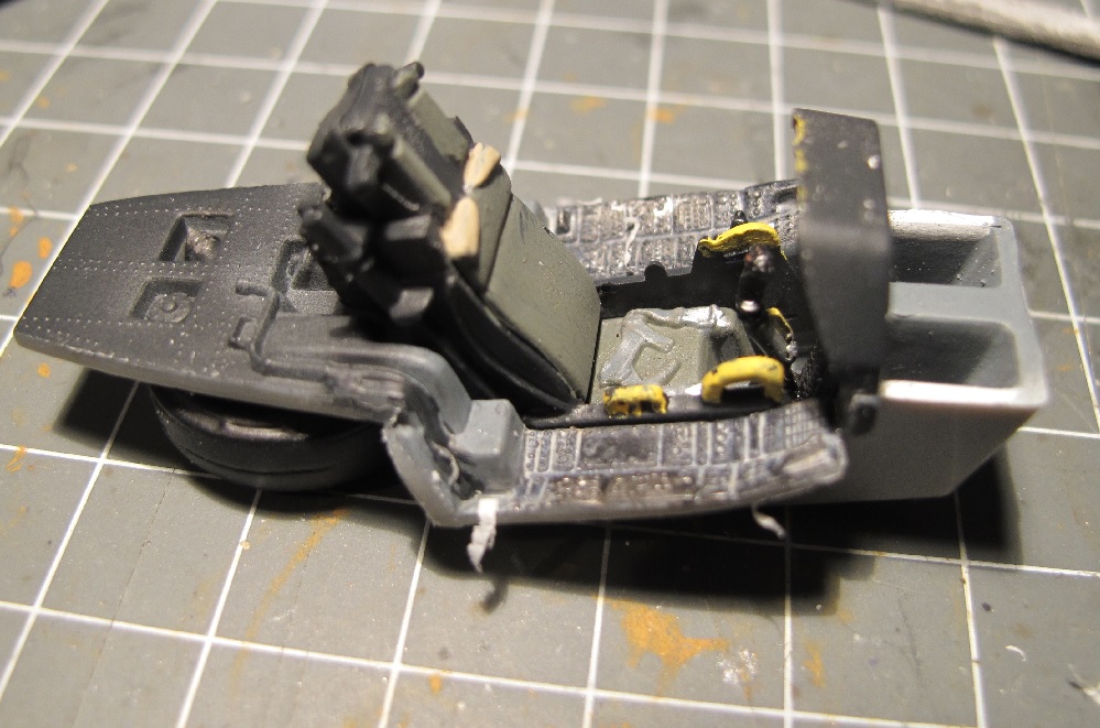 Cockpit von der Seite