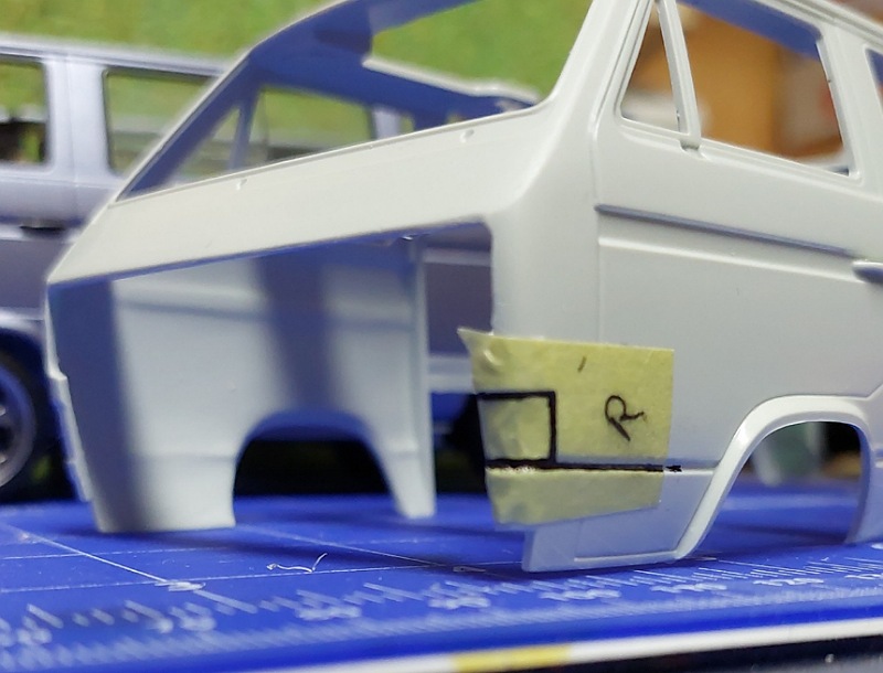 Anzeichen der Aussparung