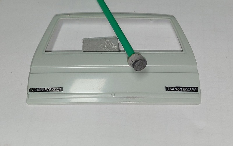 Resultat mit Stempel, beim "Abziehen" für's Bild, ins Schild gerutscht