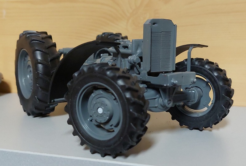 Lenkung mit Radhaus 2