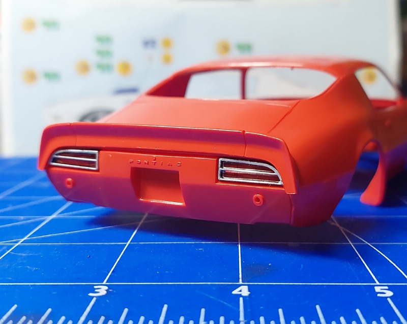 Heckspoiler aufgelegt