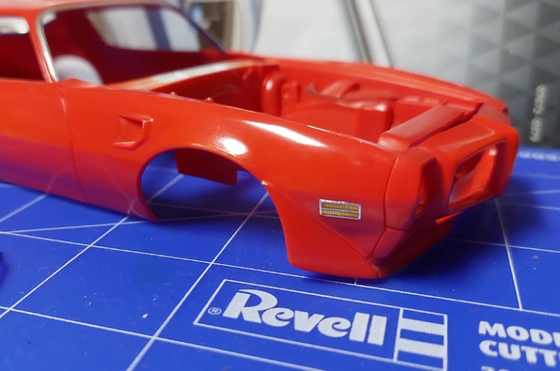 Sidemarker mit BMF und Tamiya vorn