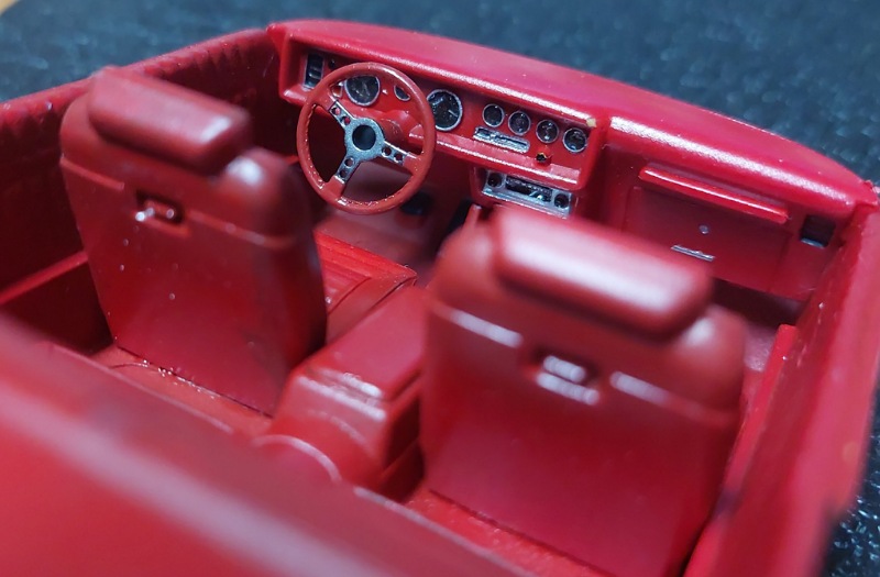 Armaturenbrett eingesetzt