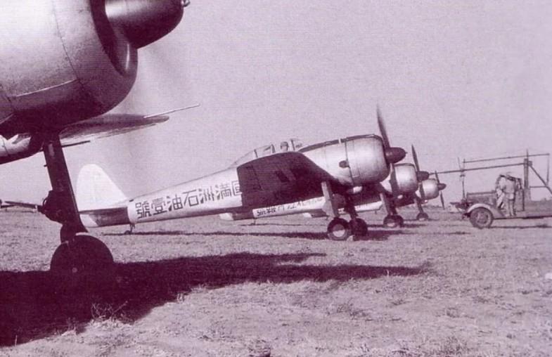 Eines der wenigen Bilder der Mandschurischen Ki-43. Quelle: Reddit