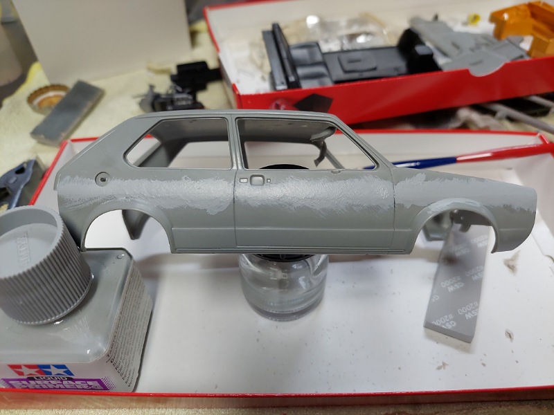 Mit Tamiya Grundierung