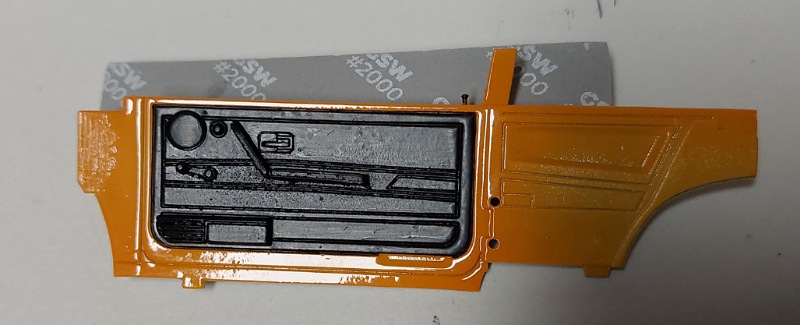 Zweiter Schritt Panel geschwärzt