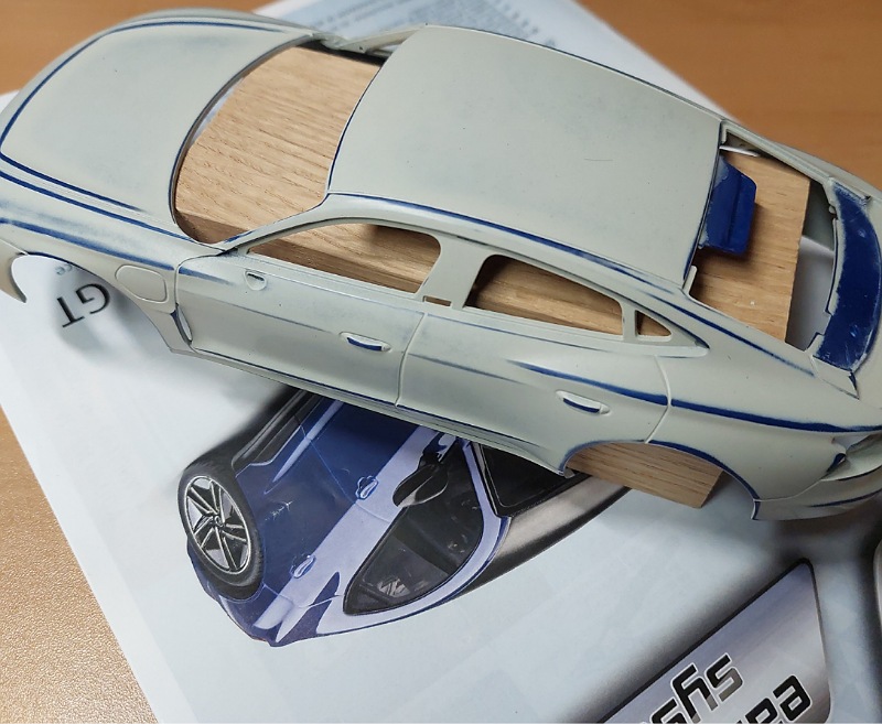 Etron erster Naßschliff