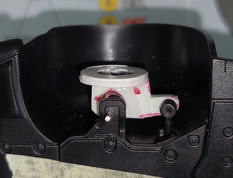 Nachbau Radaufhängung eingebaut